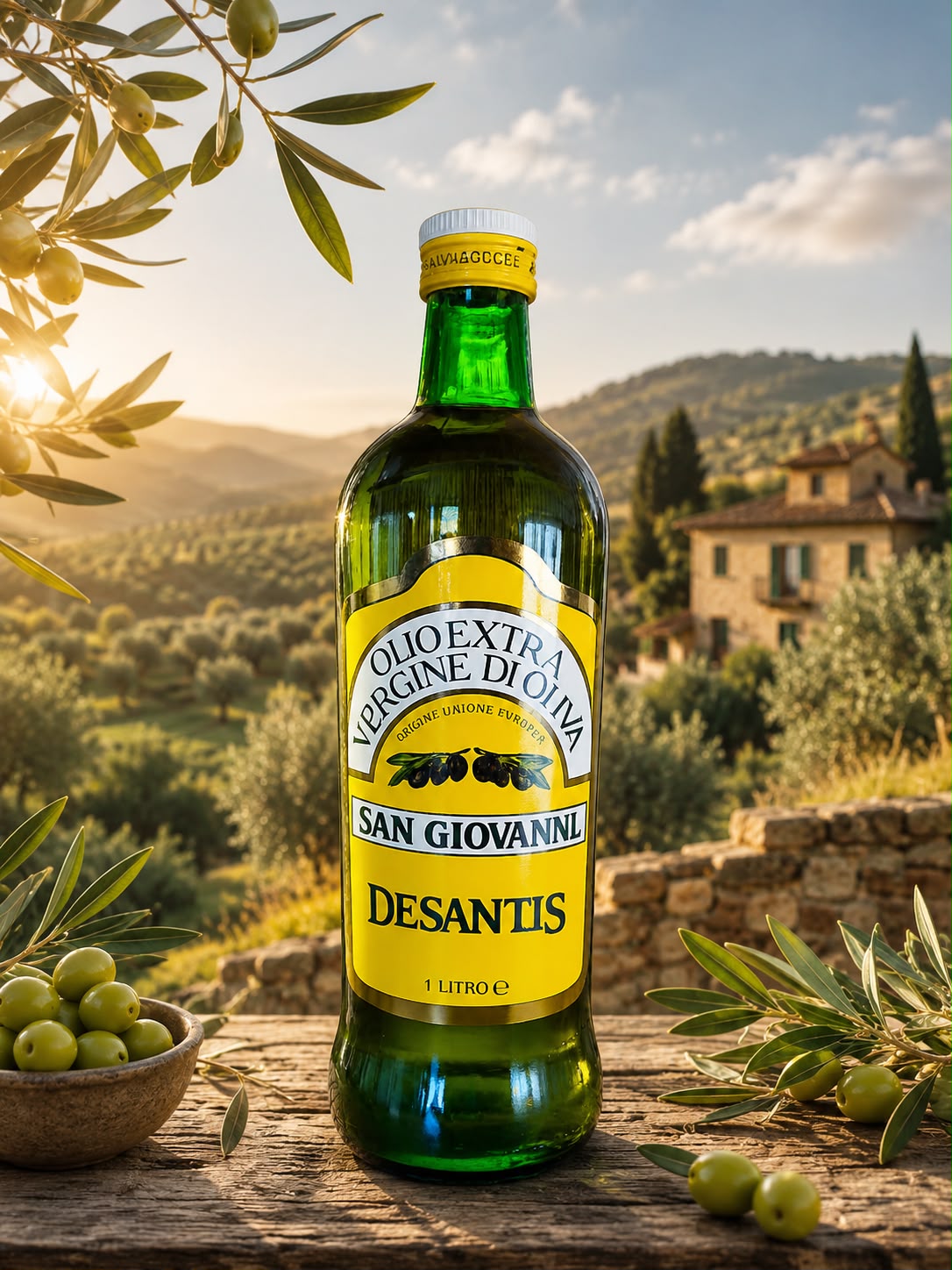 Olio Extra Vergine di Oliva DeSantis – Der Geschmack echter italienischer Tradition