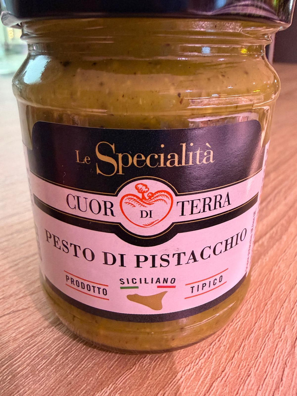 Pesto di Pistacchio aus Sizilien
