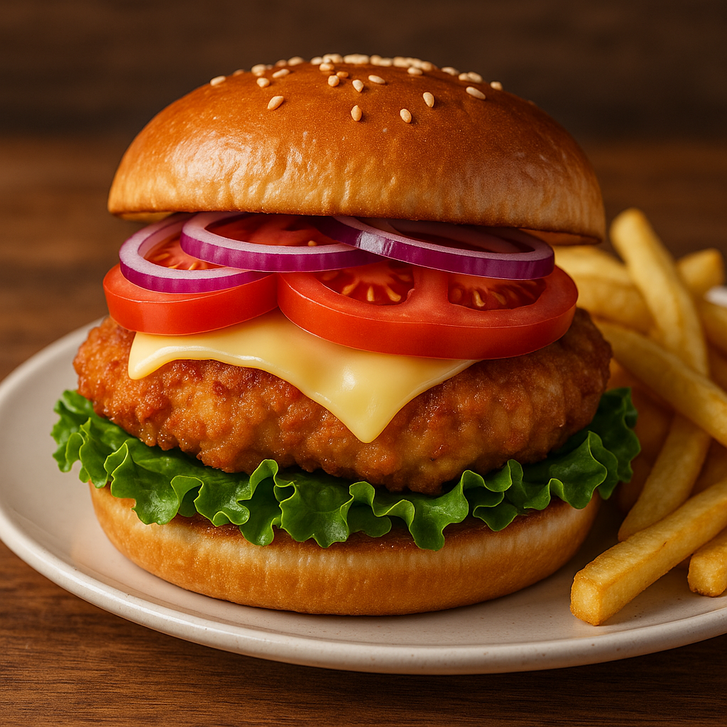 Donnerstag Chicken-Rostiburger