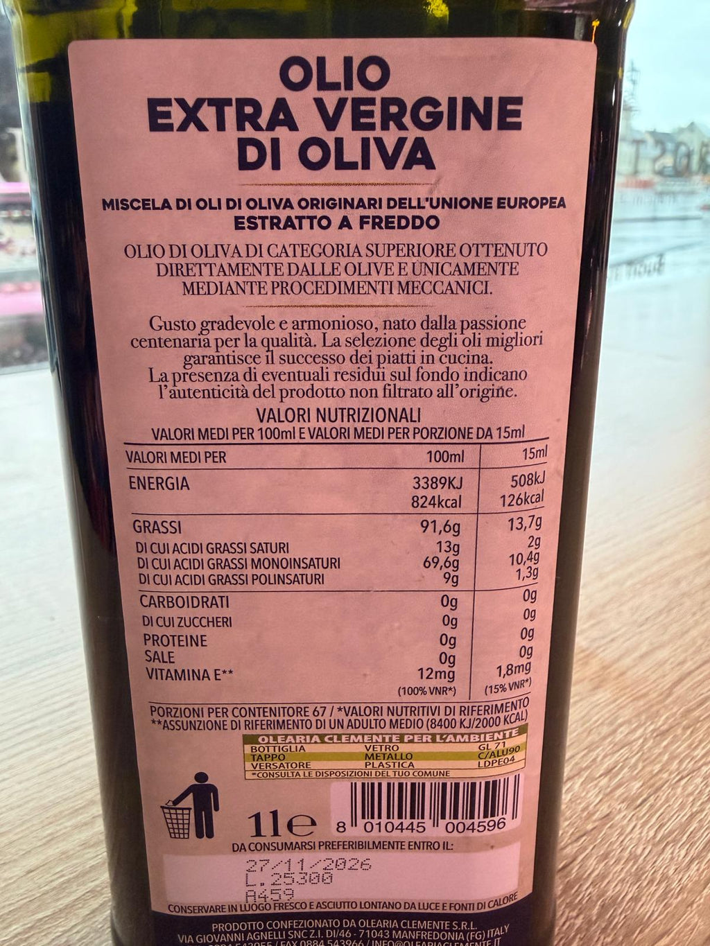 Clemente Olivenöl – Italienischer Genuss