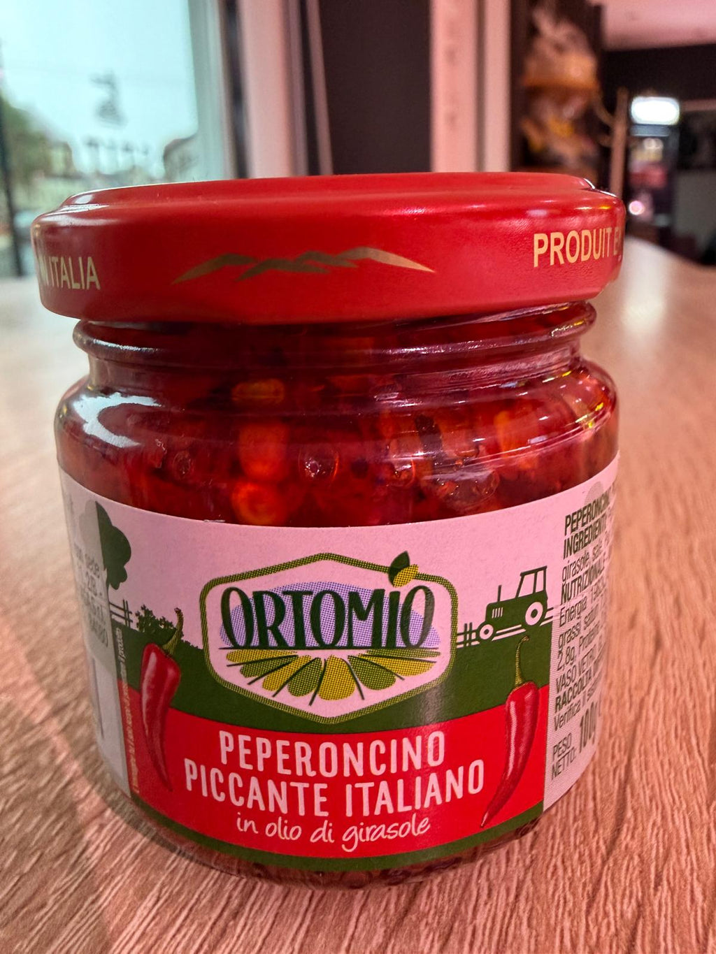 Ortomio Peperoncino Piccante Italiano 🌶️🇮🇹