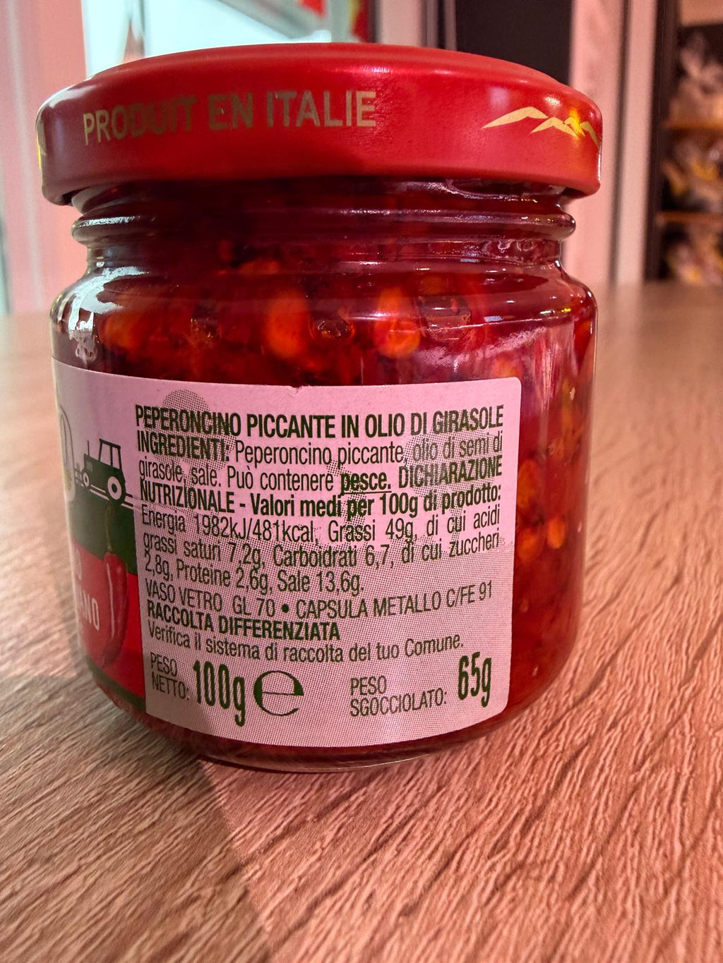 Ortomio Peperoncino Piccante Italiano 🌶️🇮🇹